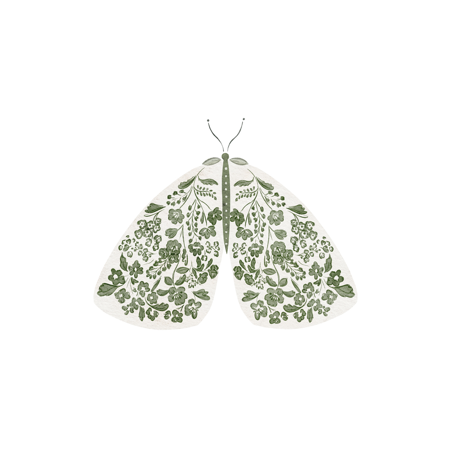 Green Moth , By Leah Straatsma 