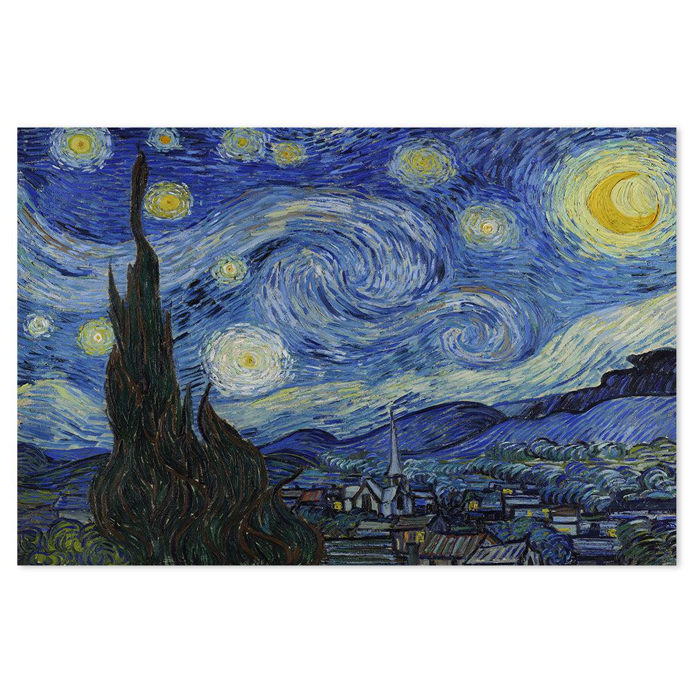 Van buy Gogh's famous Starry Night art print