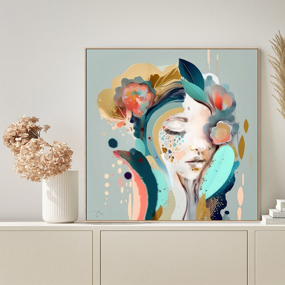 Bella Eve Wall Art Print Framed Canvas Poster