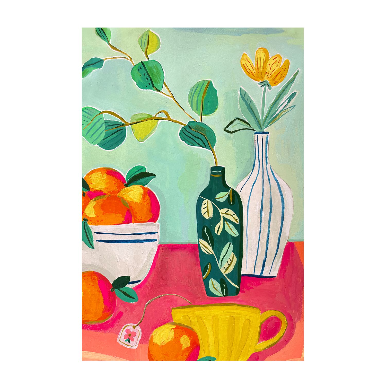 April Still Life , By Kelly Angelovic