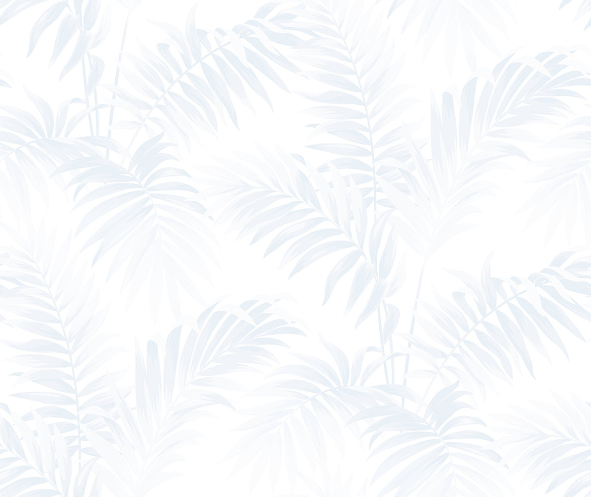 Blue Palm Wallpaper