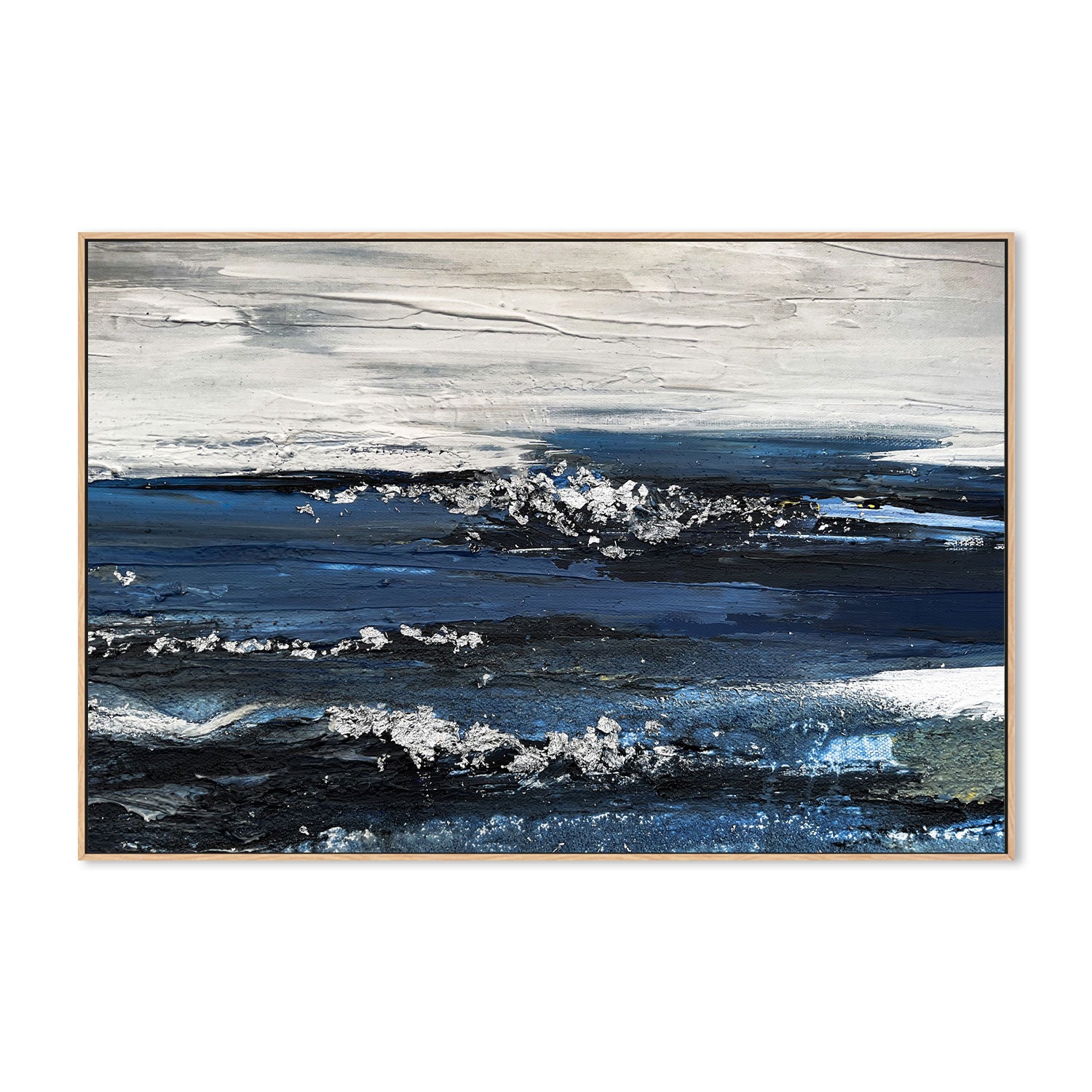 Aegean Sea , Hand-Painted Canvas