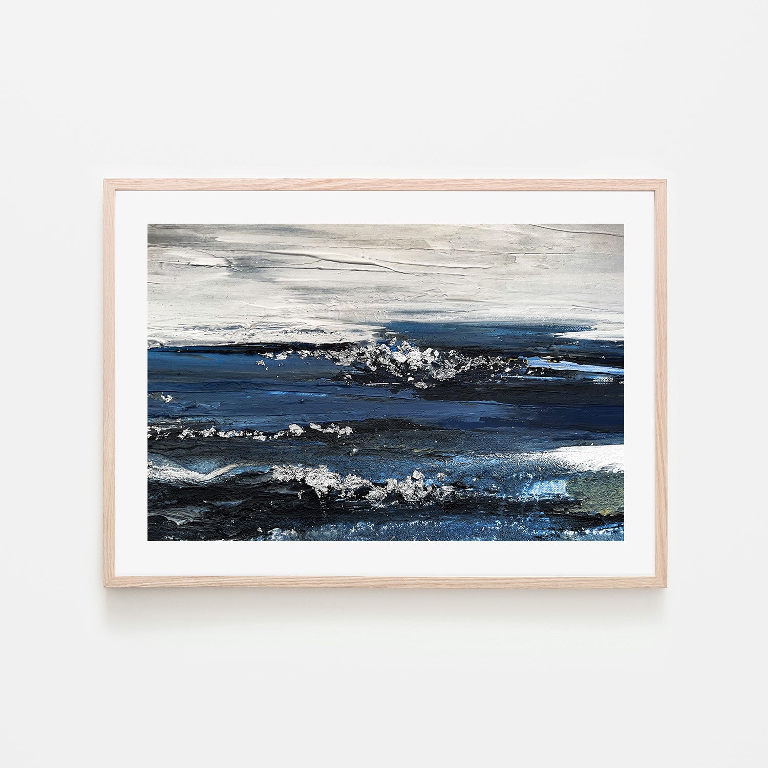 Aegean Sea , Hand-Painted Canvas