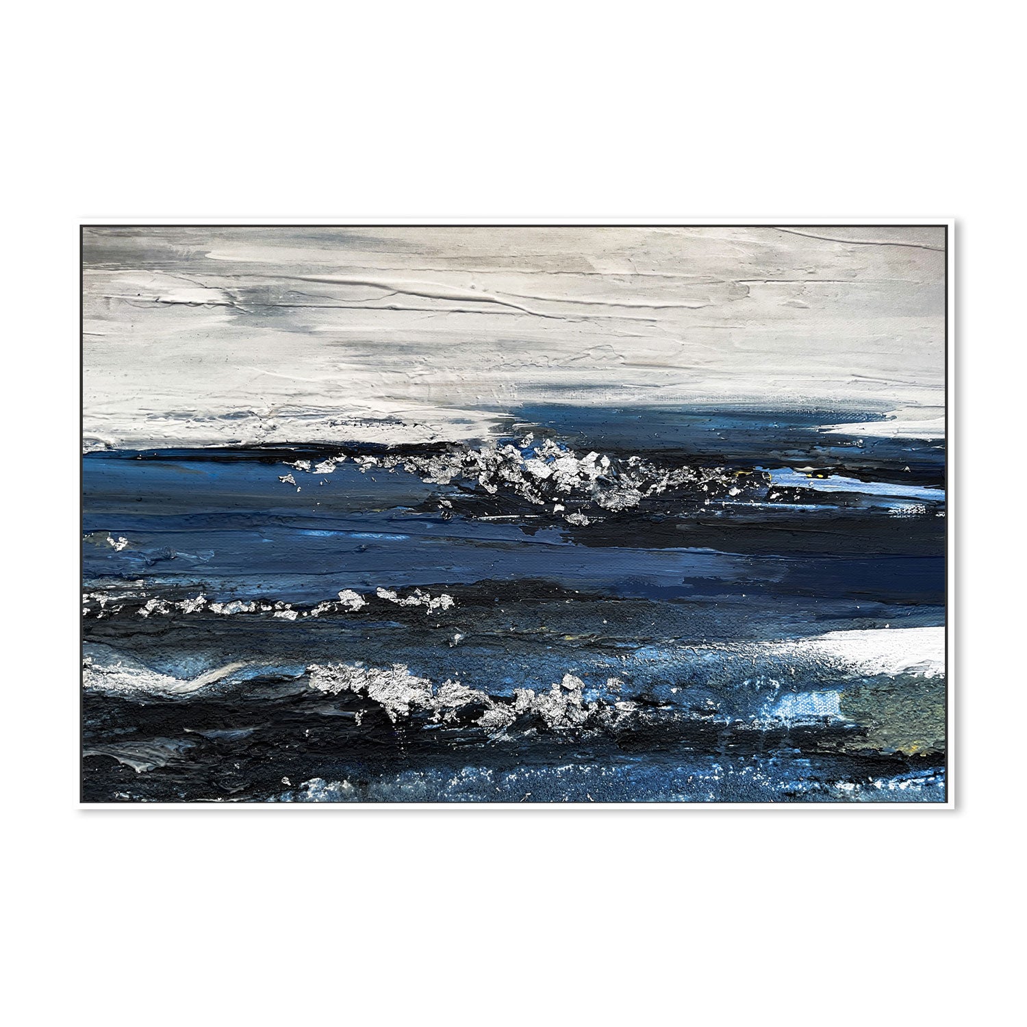 Aegean Sea , Hand-Painted Canvas