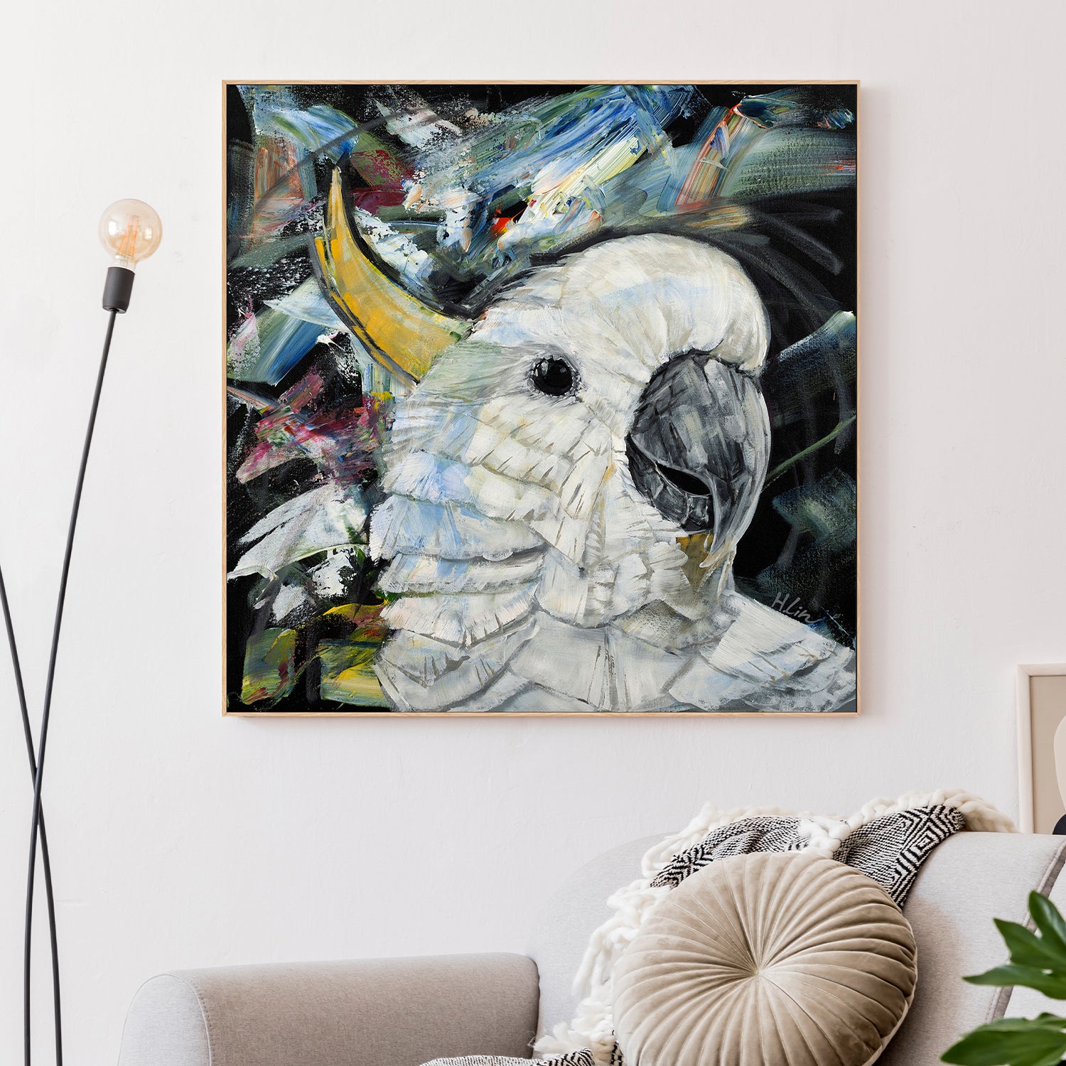 Sulphur Crested Cockatoo , By Hsin Lin