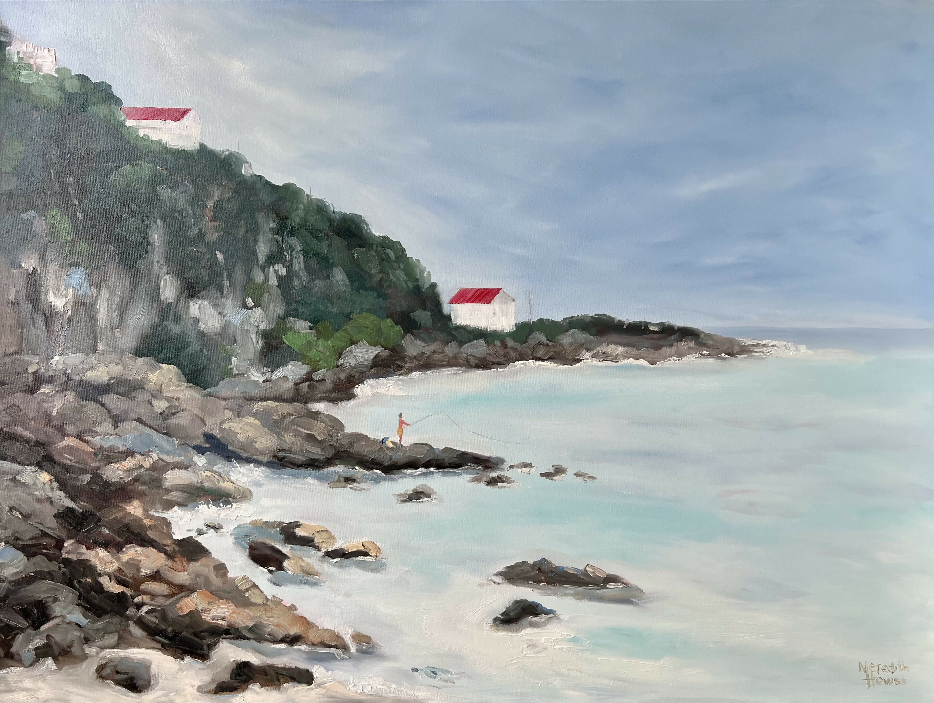 Gordon's Bay, Coogee, Original Hand-Painted Canvas By Meredith Howse