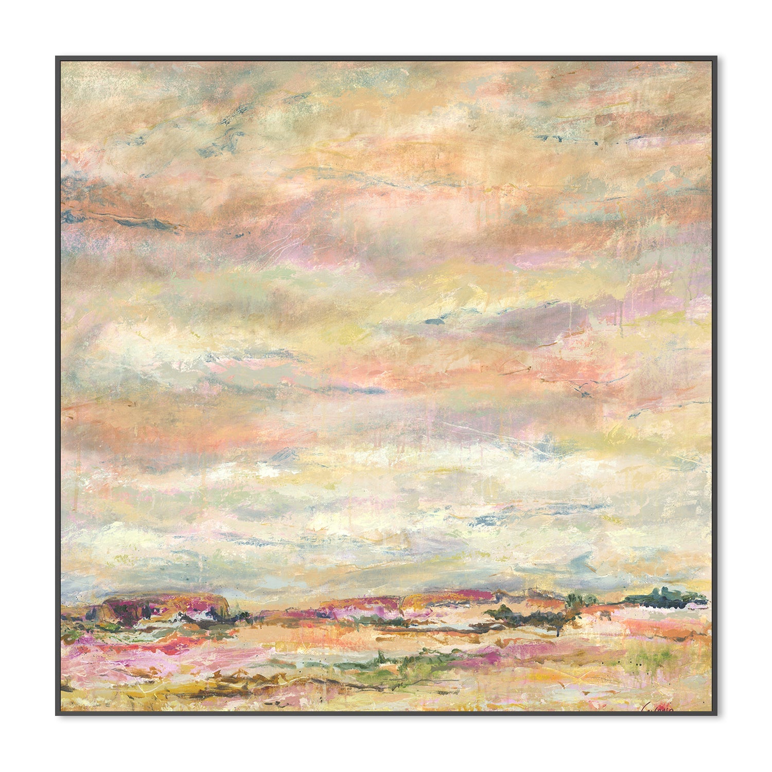 wall-art-print-canvas-poster-framed-A Big Country Under A Big Sky , By Karen Cavania-3