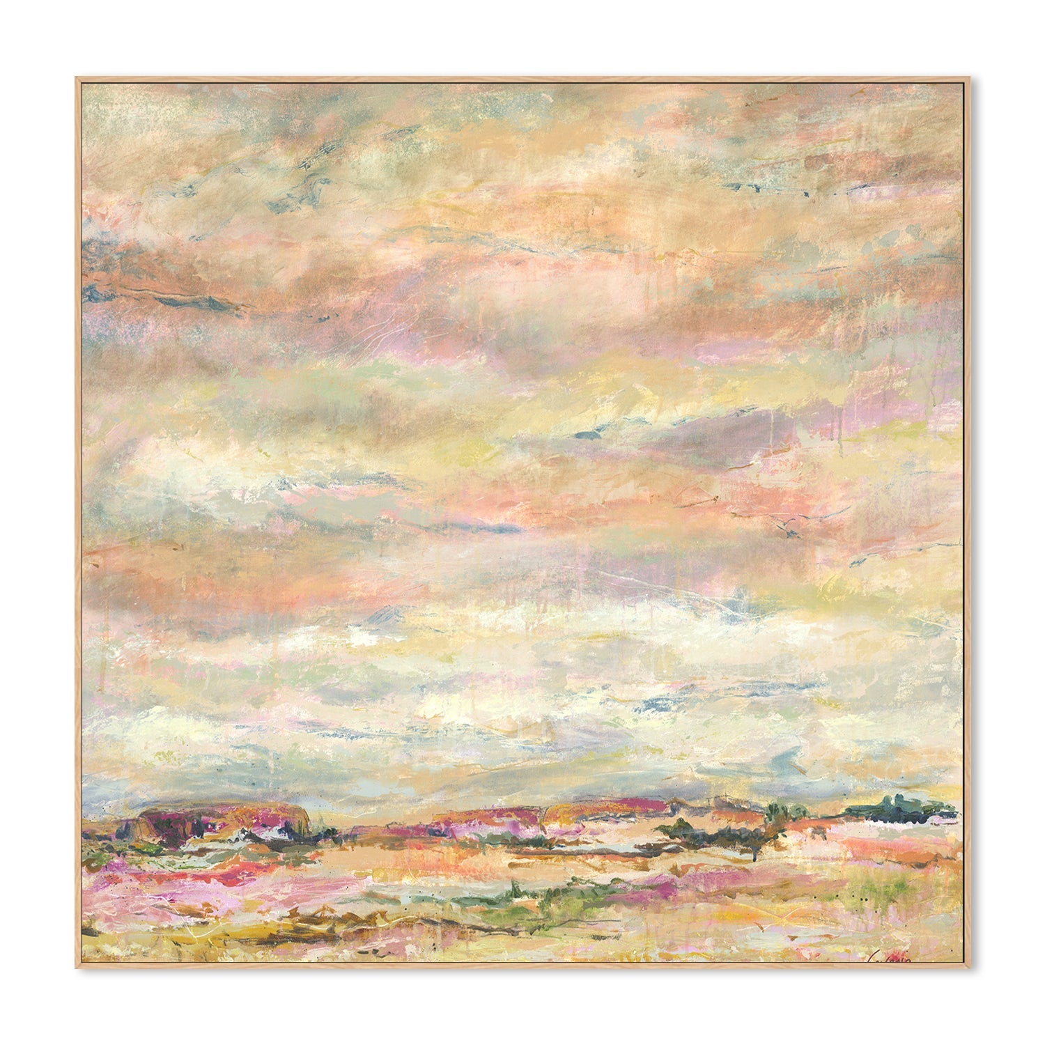 wall-art-print-canvas-poster-framed-A Big Country Under A Big Sky , By Karen Cavania-4