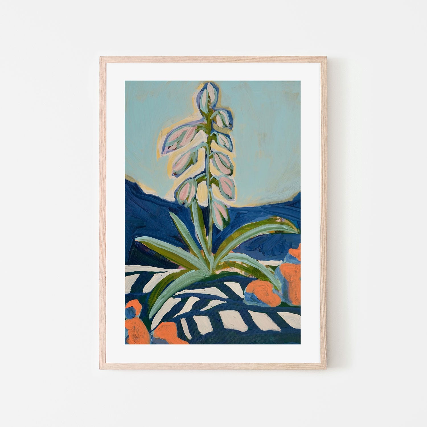 wall-art-print-canvas-poster-framed-Abstract Plant , By Eleanor Baker-6