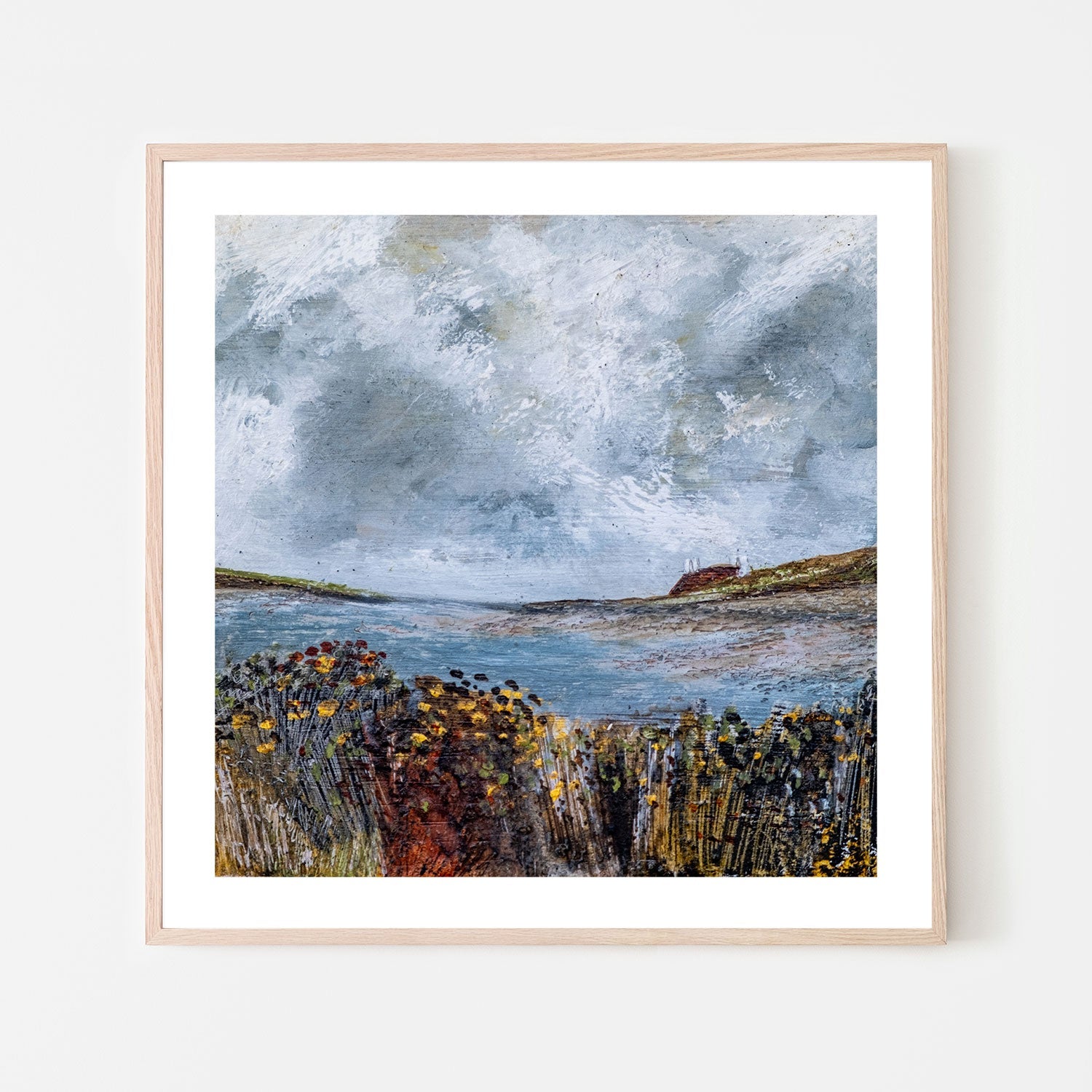 wall-art-print-canvas-poster-framed-Across the estuary-by-Louise O'Hara-Gioia Wall Art