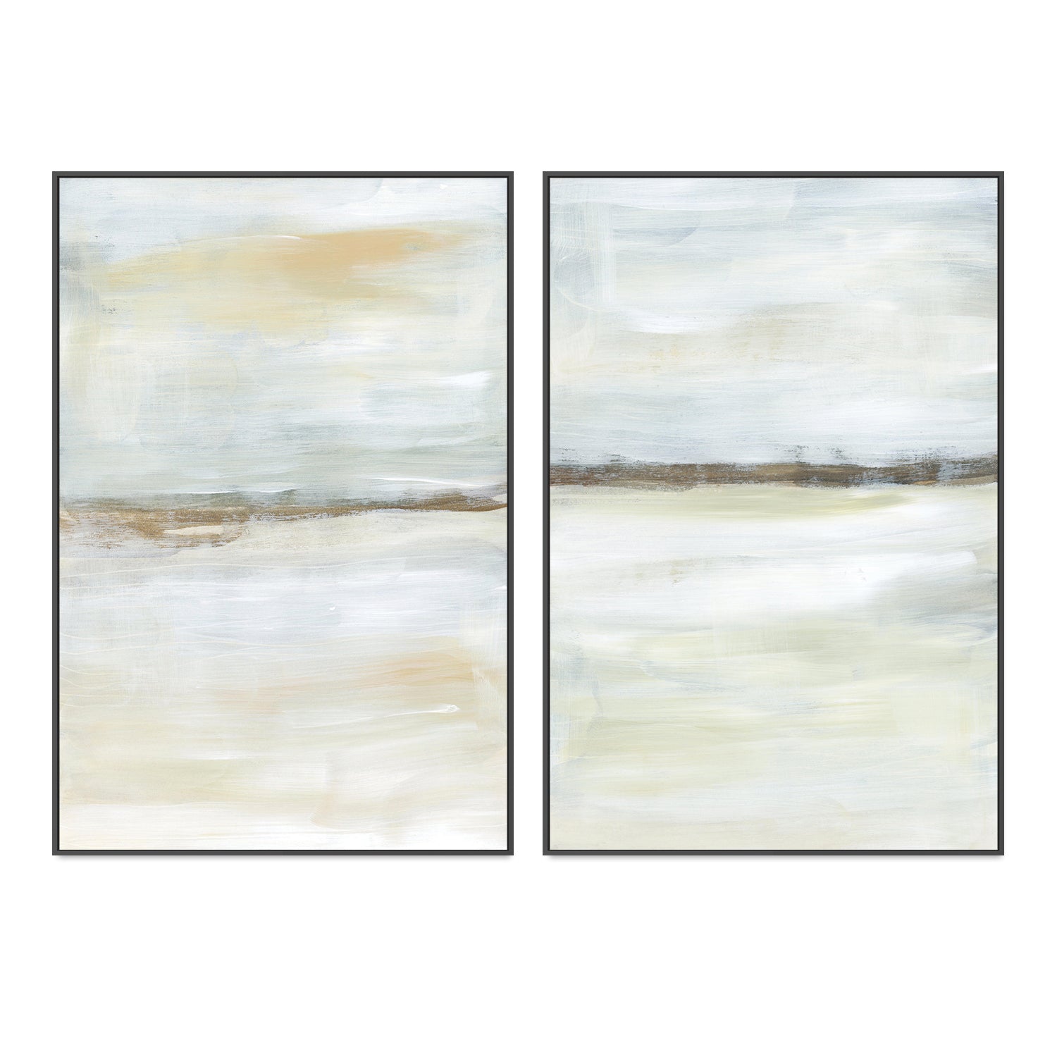 wall-art-print-canvas-poster-framed-Autmun Breeze, Style C & D, Set Of 2-by-Emily Wood-Gioia Wall Art