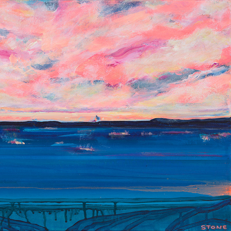 Bayside Sunset , By Belinda Stone