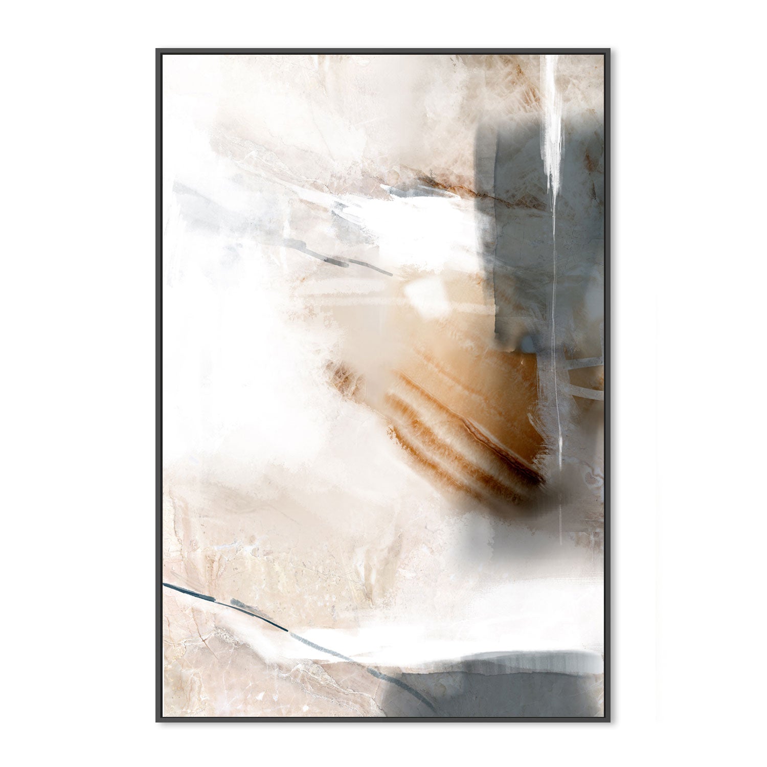 wall-art-print-canvas-poster-framed-Beige Fondness, Style B-GIOIA-WALL-ART