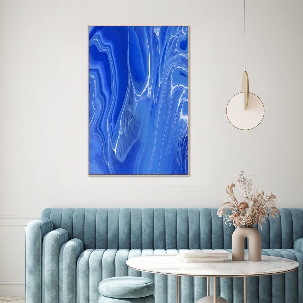 wall-art-print-canvas-poster-framed-Big Blue , By Cathy Anderson , By Cathy Anderson-2