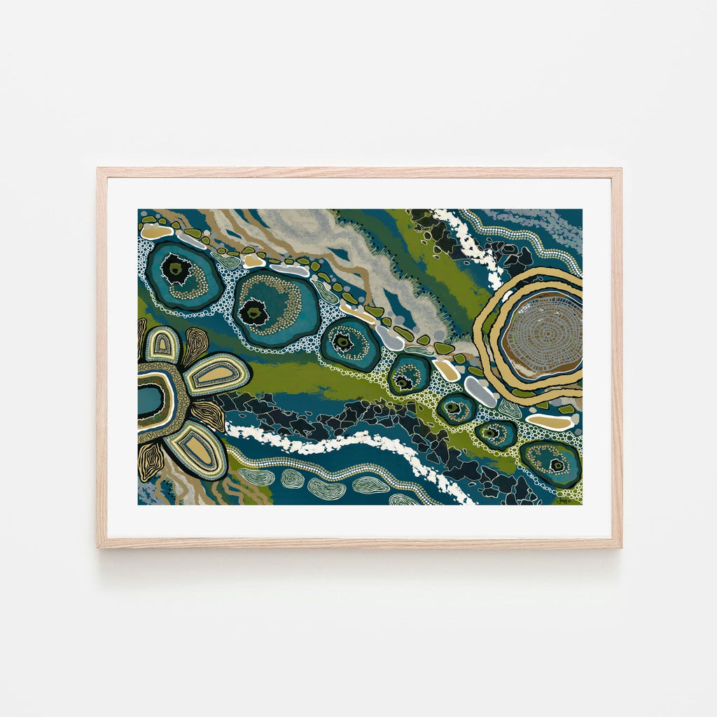 Biological |Wall Art Print Framed Canvas Poster – Gioia Wall Art