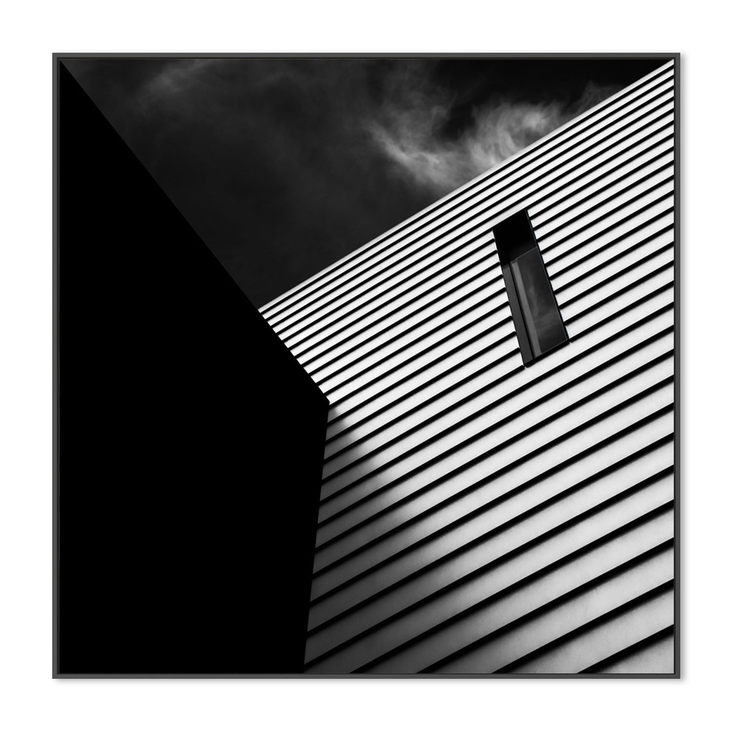 wall-art-print-canvas-poster-framed-Black And Stormy Architecture , By Gilbert Claes-GIOIA-WALL-ART