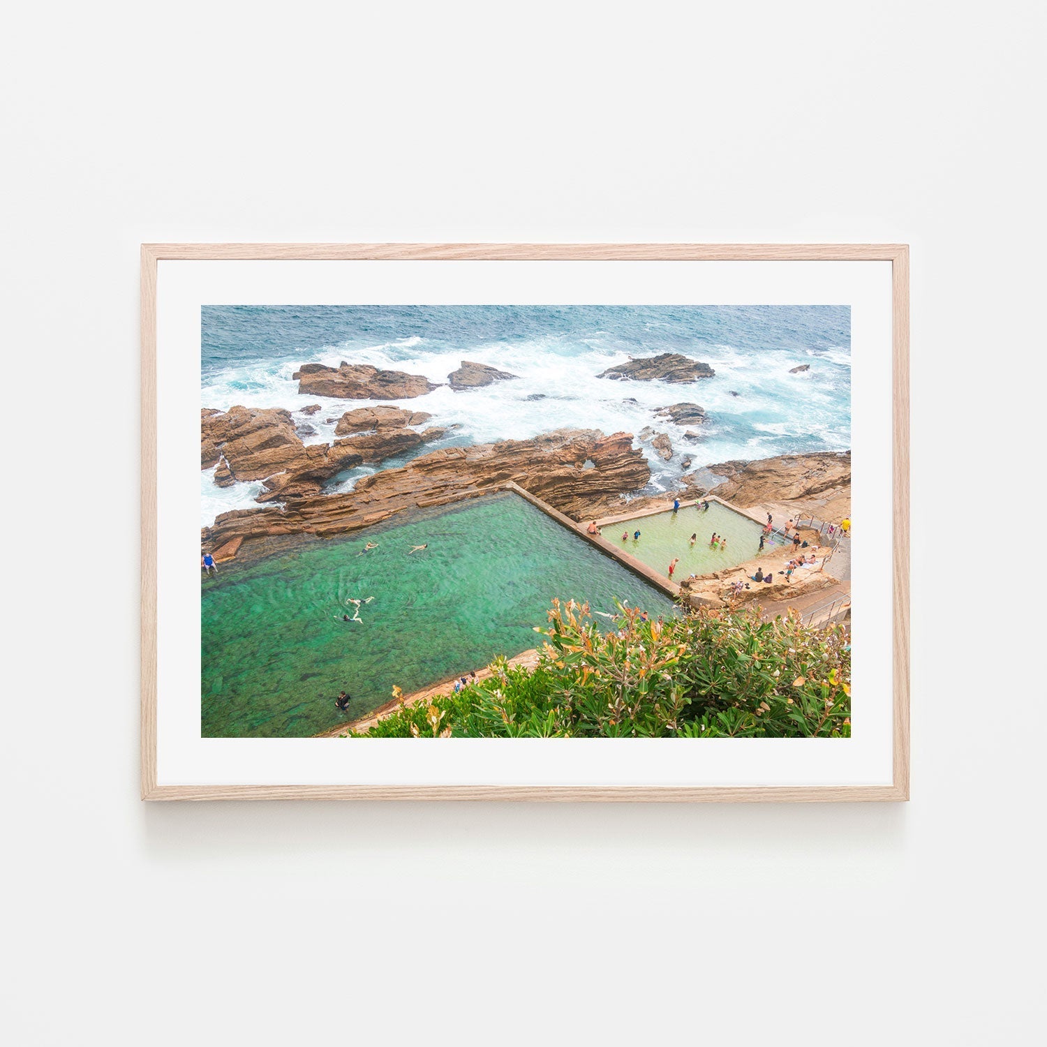 wall-art-print-canvas-poster-framed-Blue Pool, Bermagui, New South Wales-GIOIA-WALL-ART