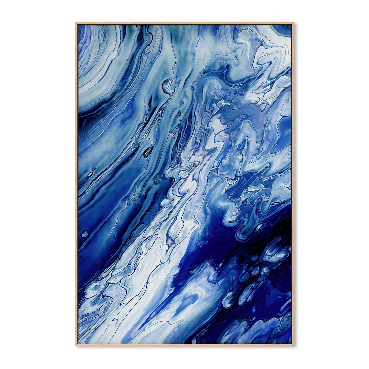 wall-art-print-canvas-poster-framed-Blue Rush , By Cathy Anderson , By Cathy Anderson-4