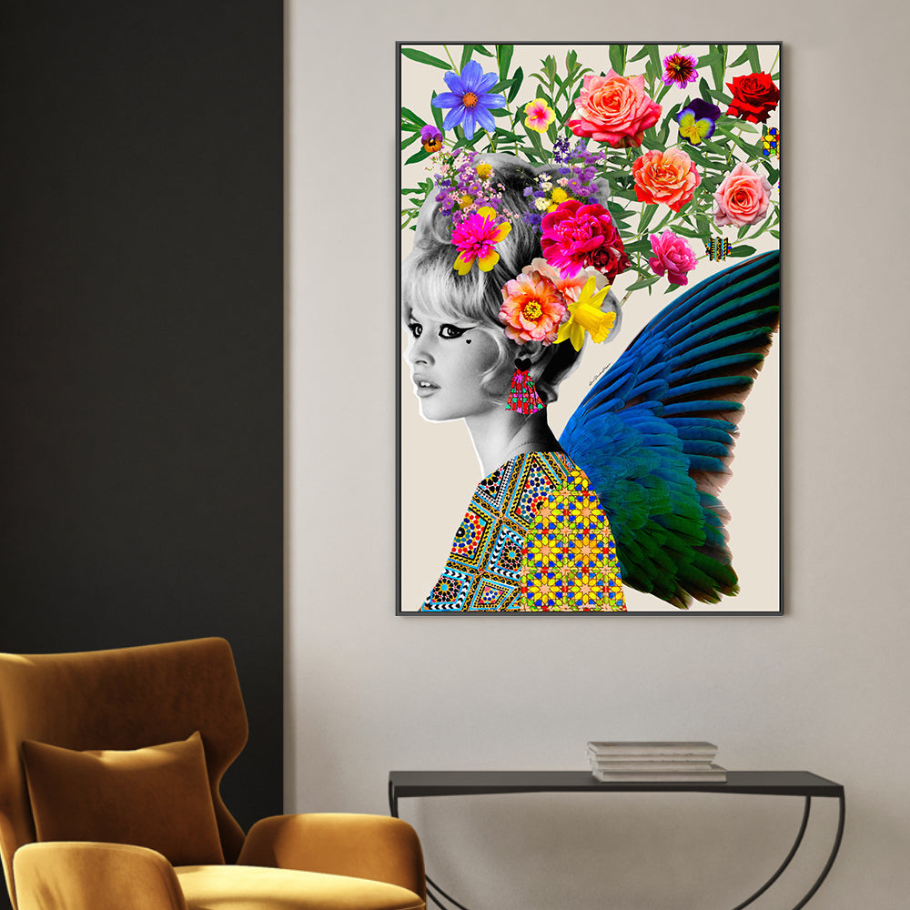 wall-art-print-canvas-poster-framed-Brigitte Flowers , By Ana Paula Hoppe-2