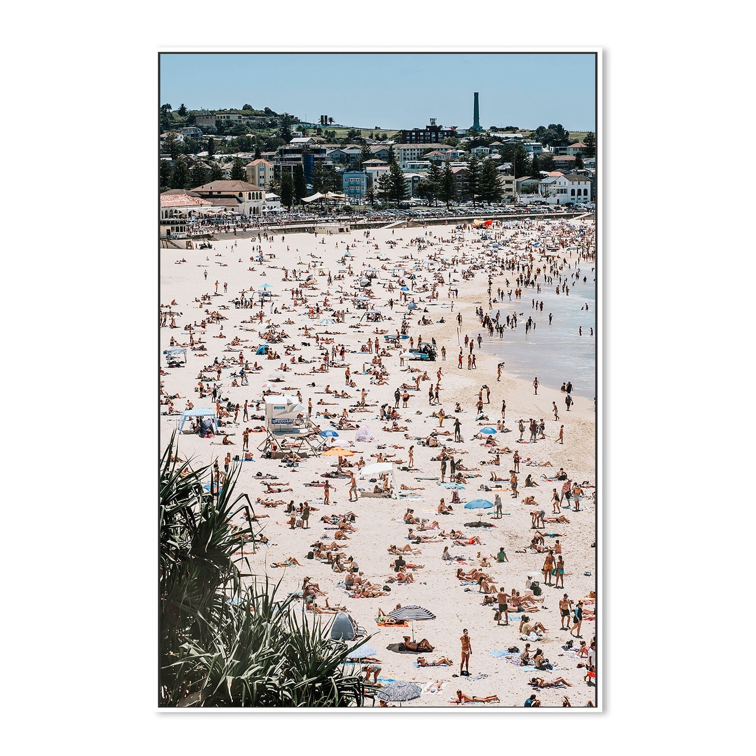 wall-art-print-canvas-poster-framed-Busy Bondi Beach , By Ilana Sallick-5