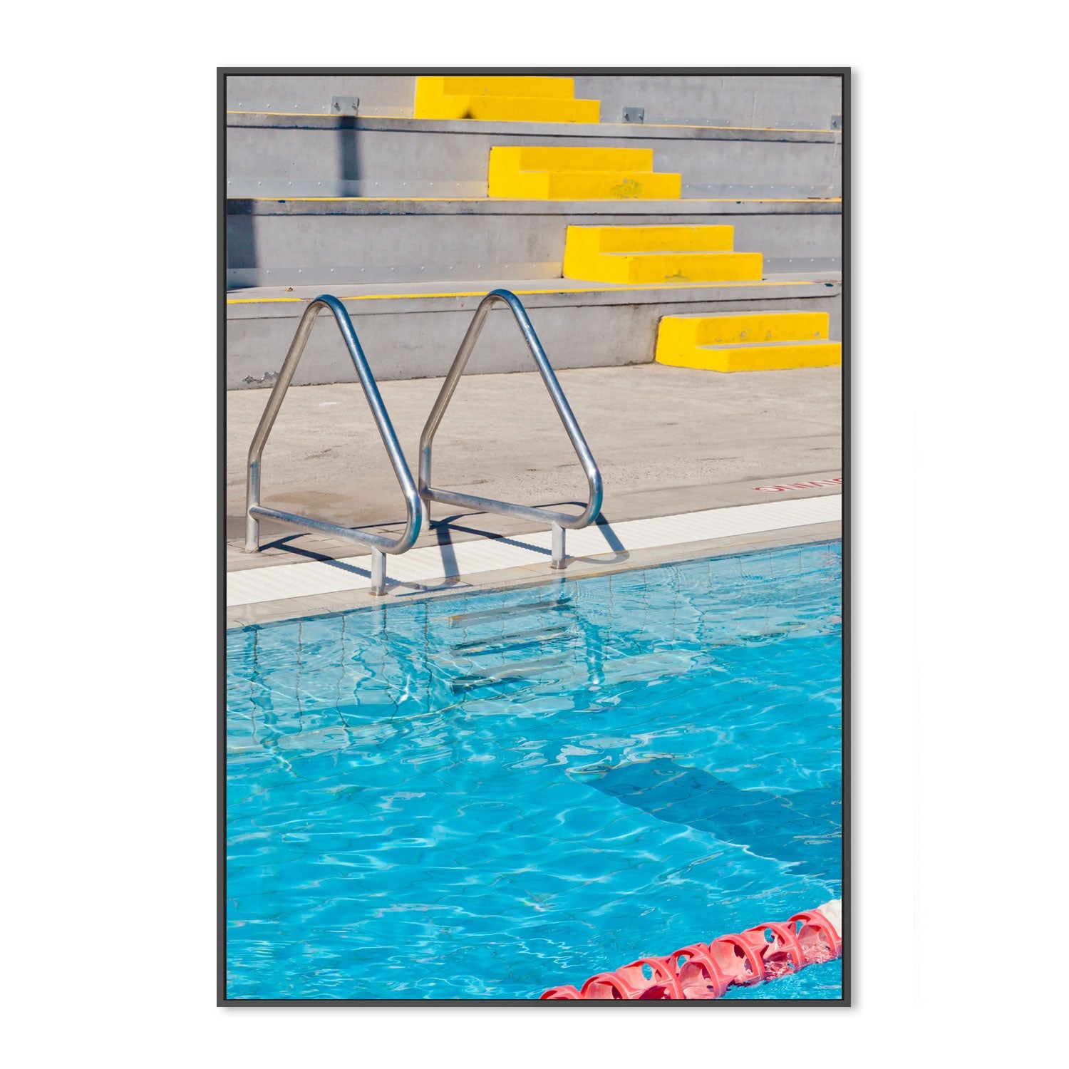 wall-art-print-canvas-poster-framed-By The Pool-3