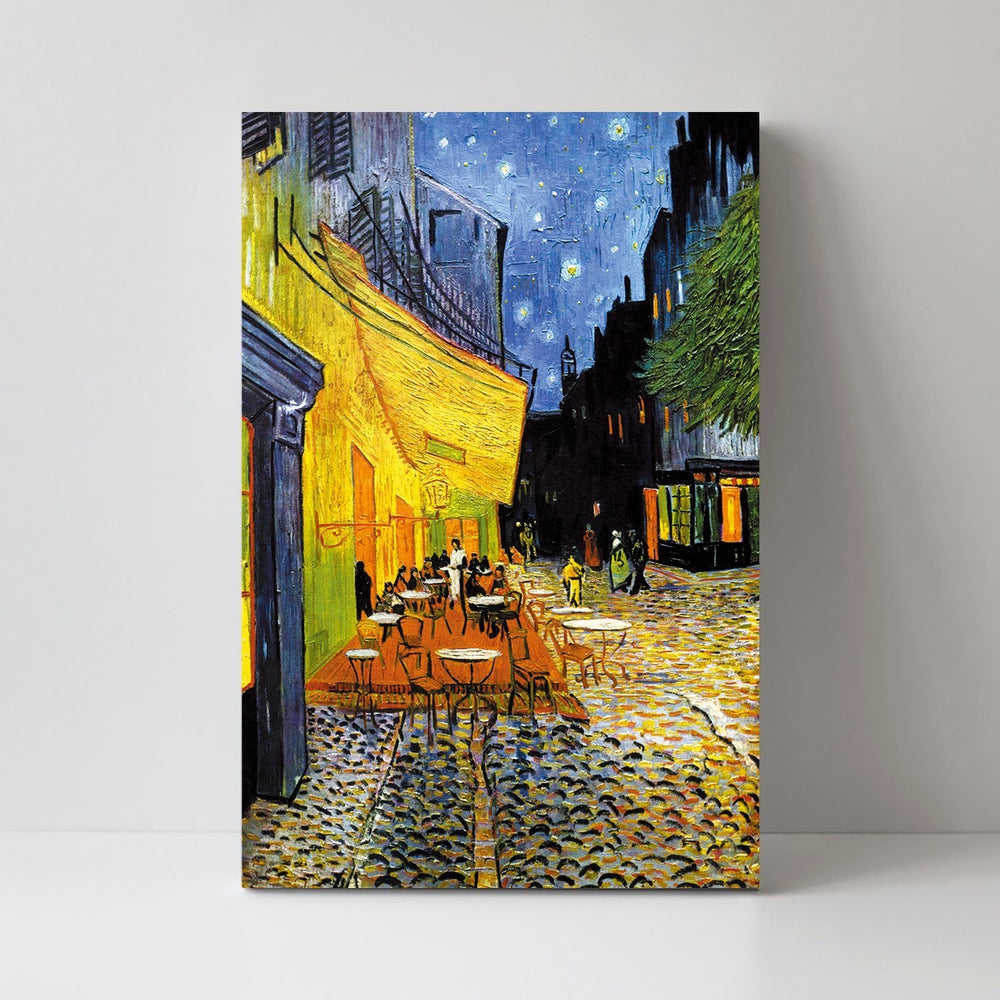 Quadro Retangular - Vincent van Gogh - Cafe Terrace at Night - Liê Decor