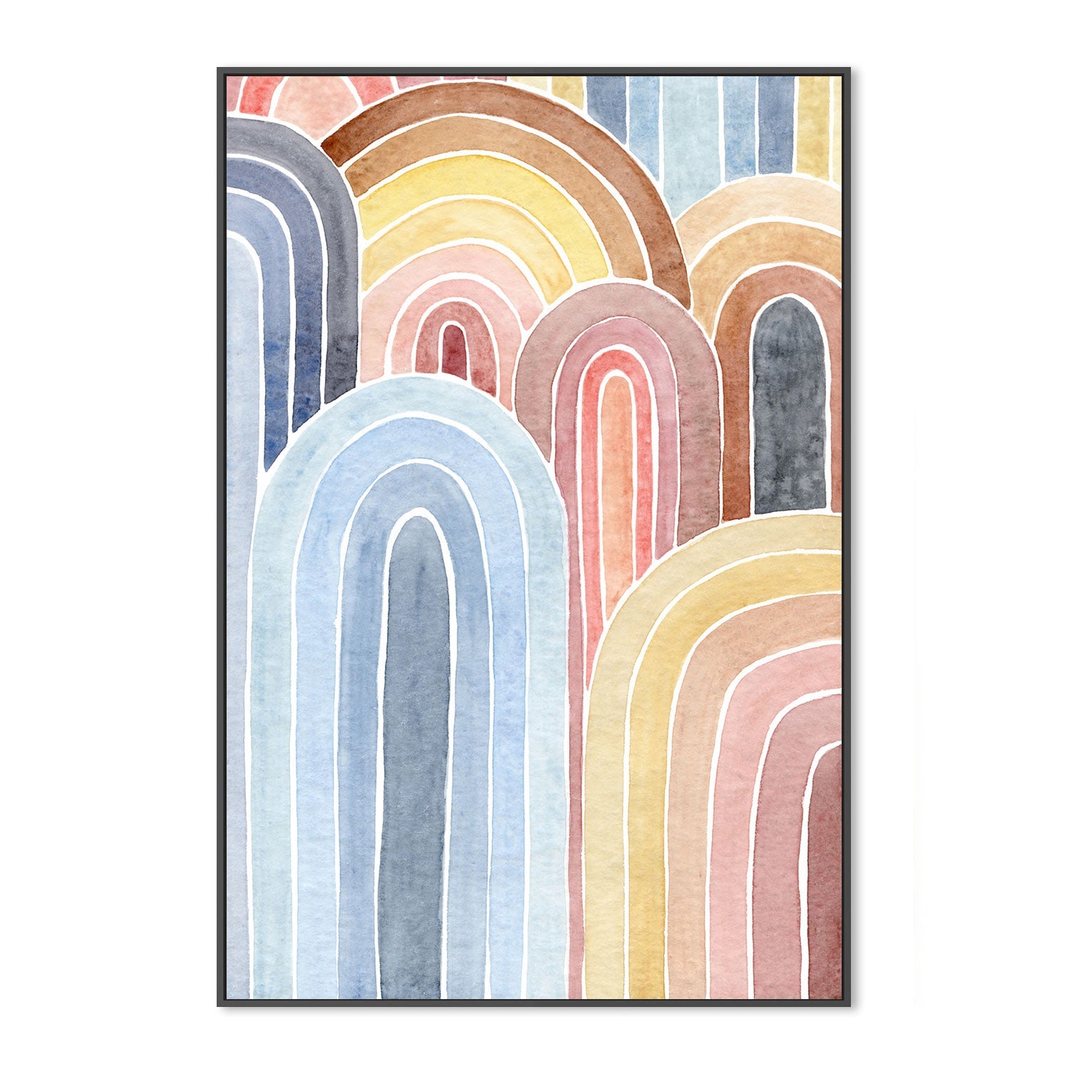 Coloured Arches , By Jessie Mitchelson