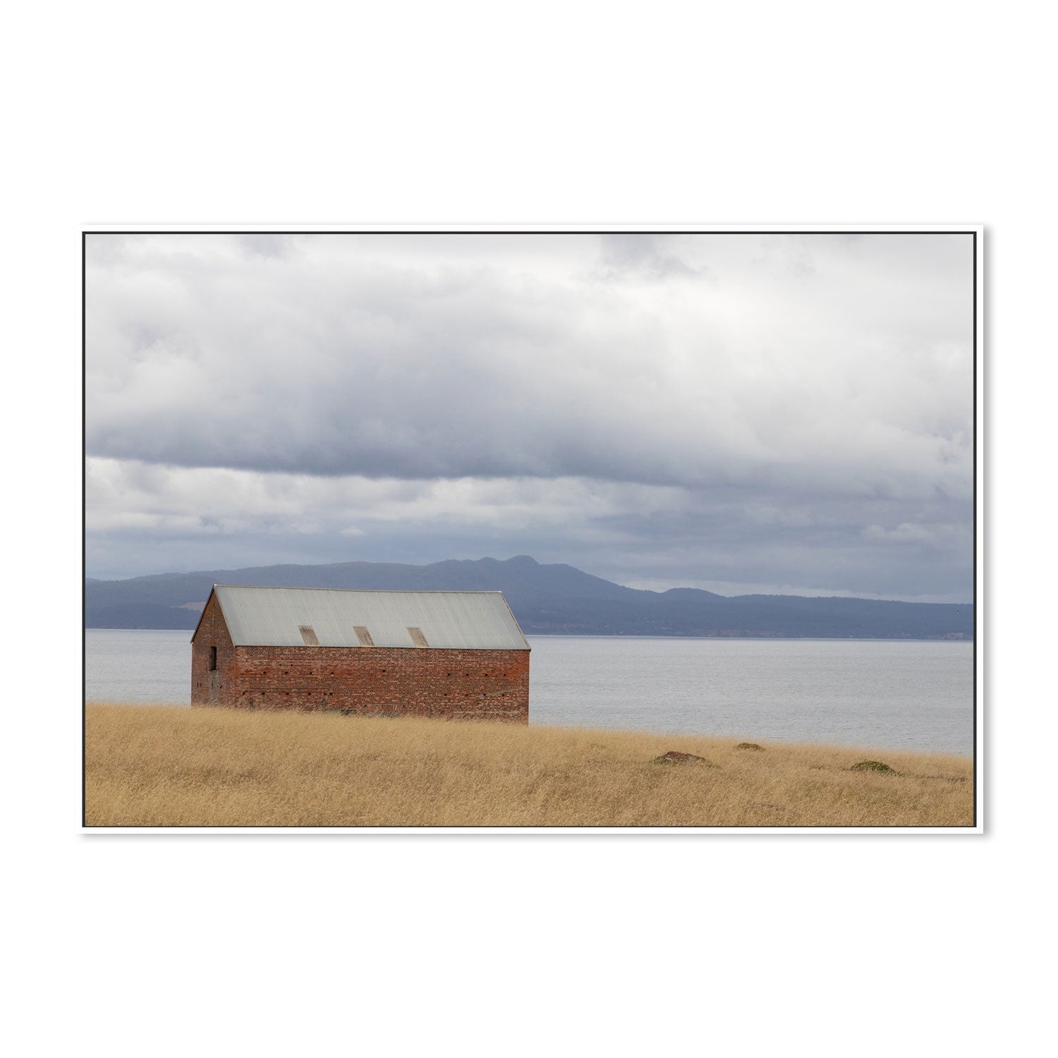 wall-art-print-canvas-poster-framed-Convict Barn, Maria Island, Tasmania-GIOIA-WALL-ART