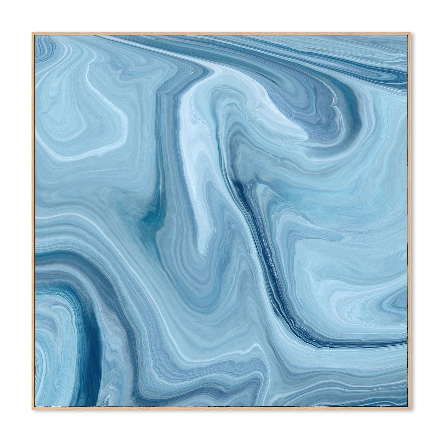 wall-art-print-canvas-poster-framed-Cool Blue , Style B, By Cathy Anderson , By Cathy Anderson-4