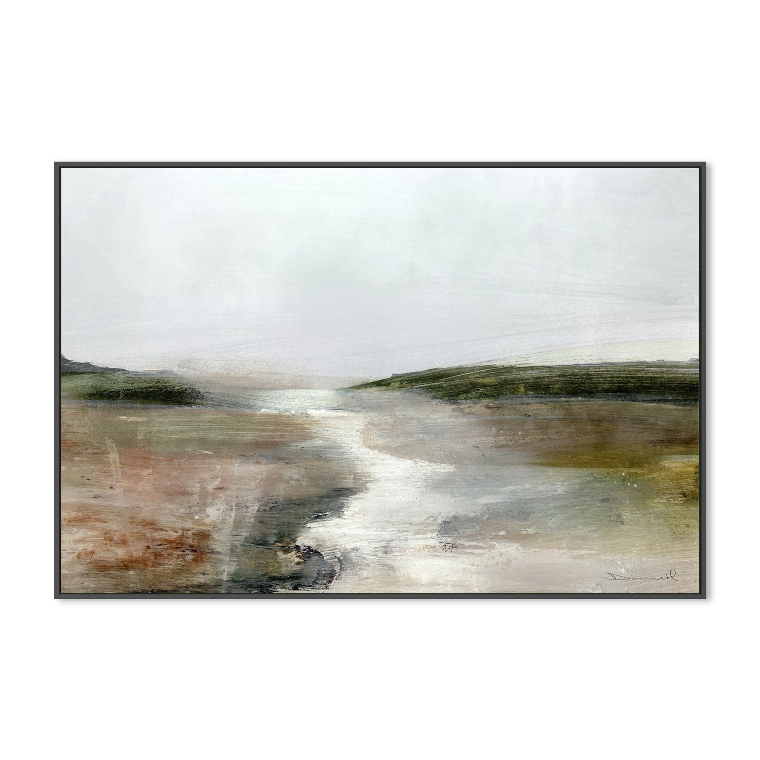 wall-art-print-canvas-poster-framed-Crystal River , By Dan Hobday-by-Dan Hobday-Gioia Wall Art