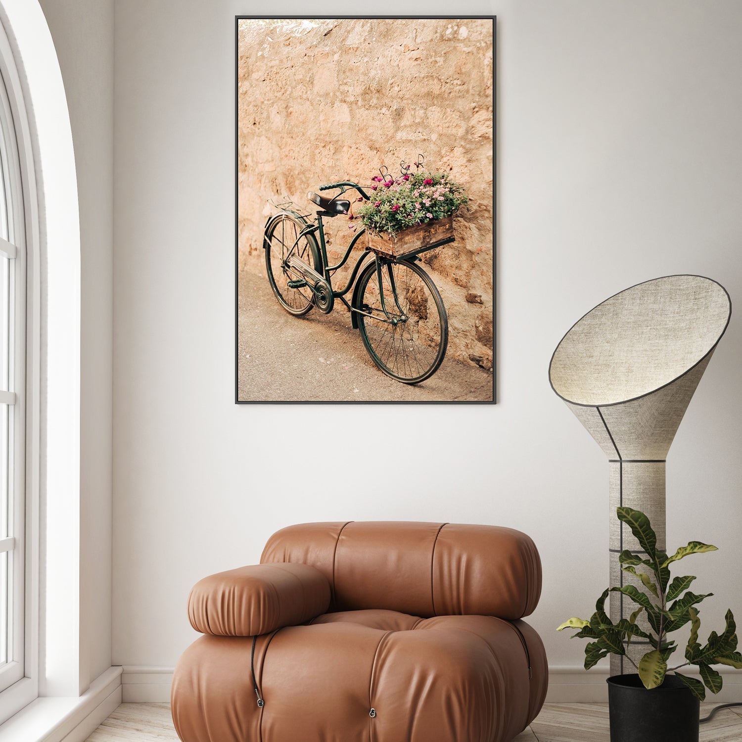 Cycling The Streets of Italy-Gioia-Prints-Framed-Canvas-Poster-GIOIA-WALL-ART