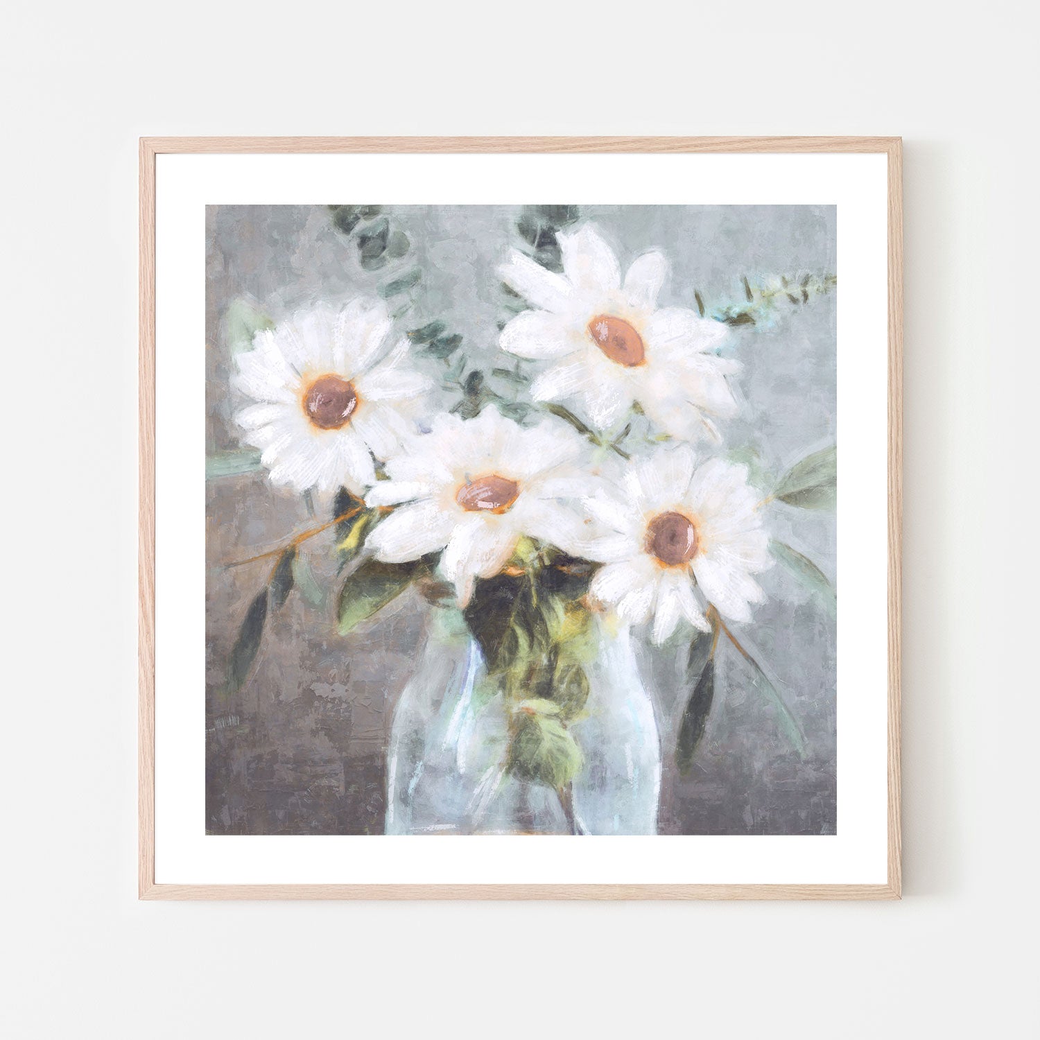 wall-art-print-canvas-poster-framed-Daisy Bouquet, Style B , By Nina Blue-6