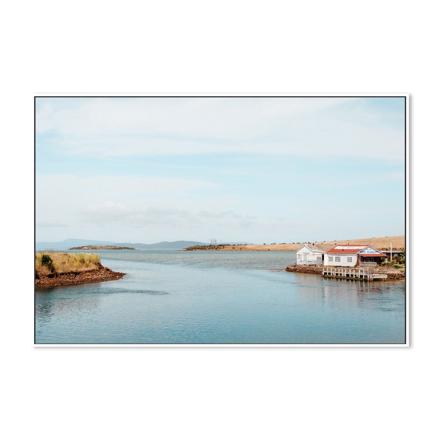 wall-art-print-canvas-poster-framed-Denison Canal, Dunalley, Tasmania-GIOIA-WALL-ART