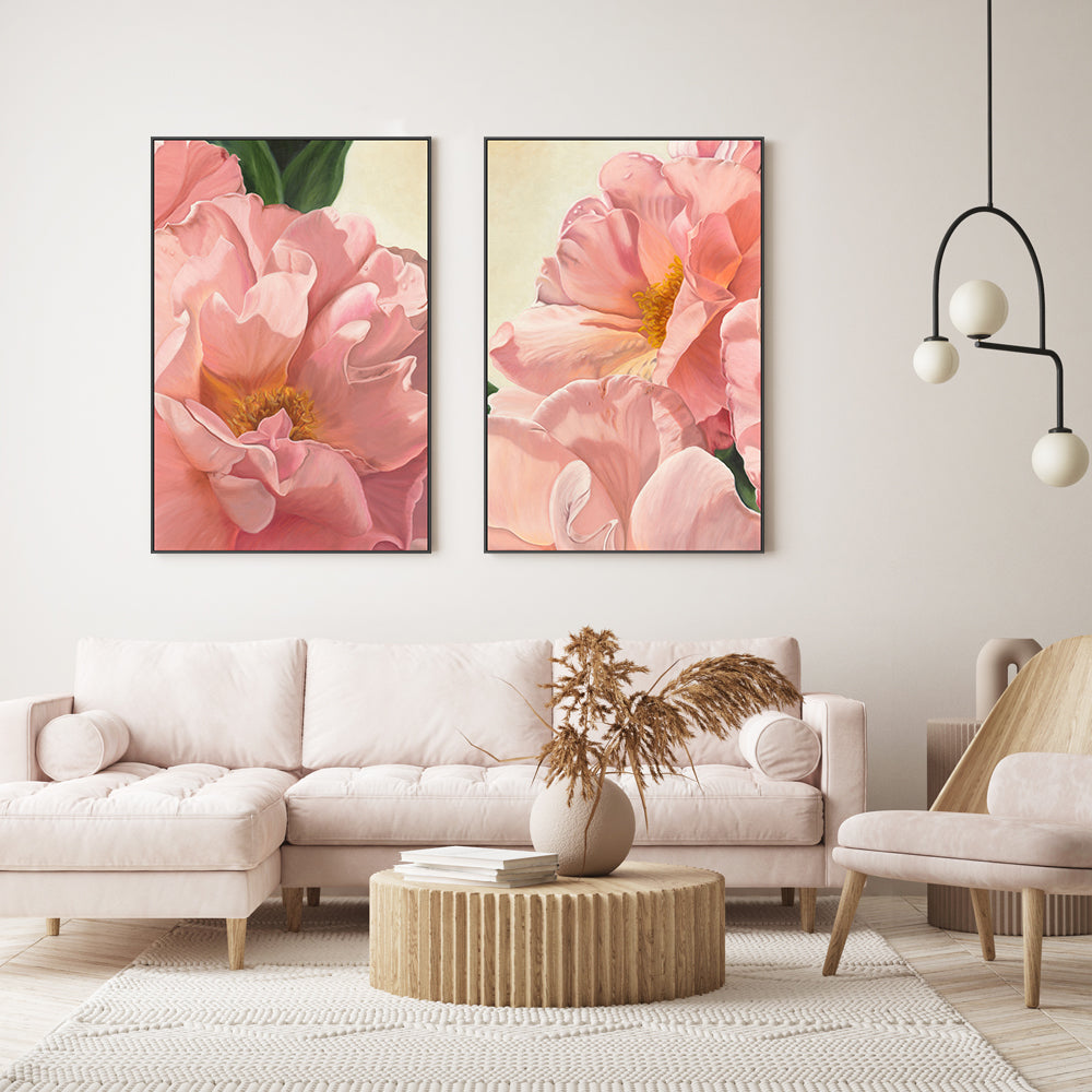 Diptych, Style A & B, Set of 2 , By Angie Summa |Wall Art Print Framed ...