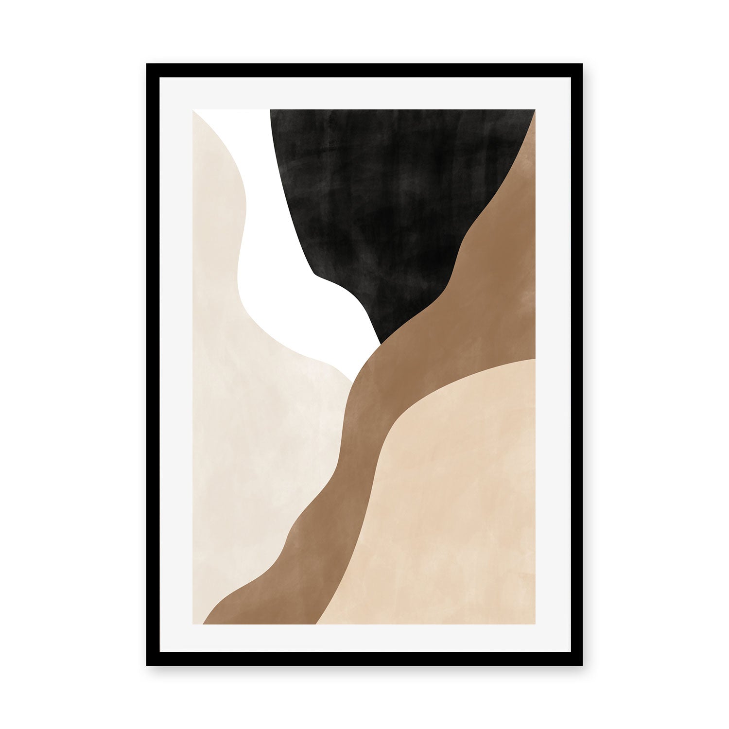 wall-art-print-canvas-poster-framed-Dune, Style B , By Elena Ristova-GIOIA-WALL-ART