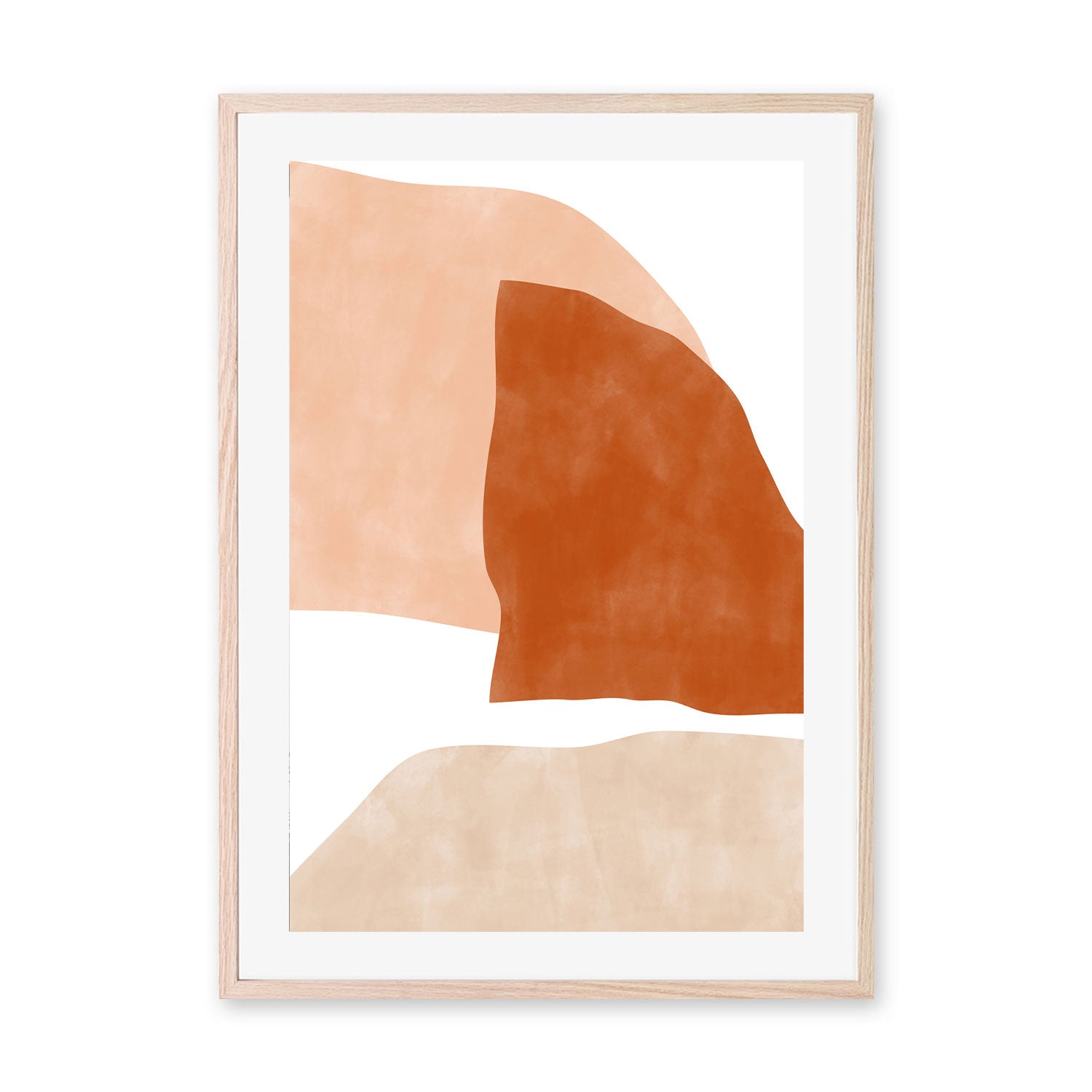 wall-art-print-canvas-poster-framed-Ember Contours, Style A , By Elena Ristova-GIOIA-WALL-ART