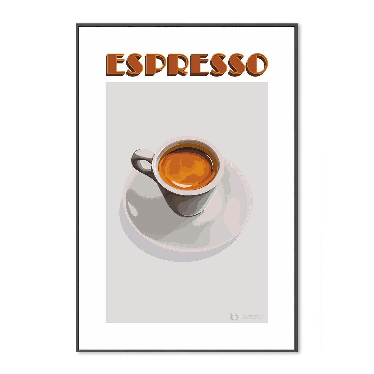 wall-art-print-canvas-poster-framed-Espresso-by-Rosalyn Gray-Gioia Wall Art