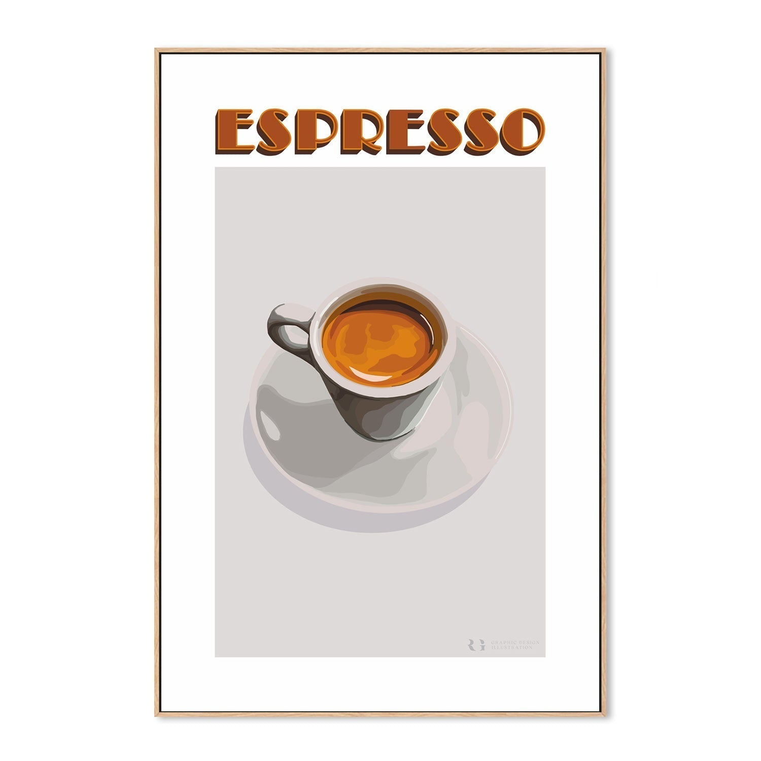 wall-art-print-canvas-poster-framed-Espresso-by-Rosalyn Gray-Gioia Wall Art