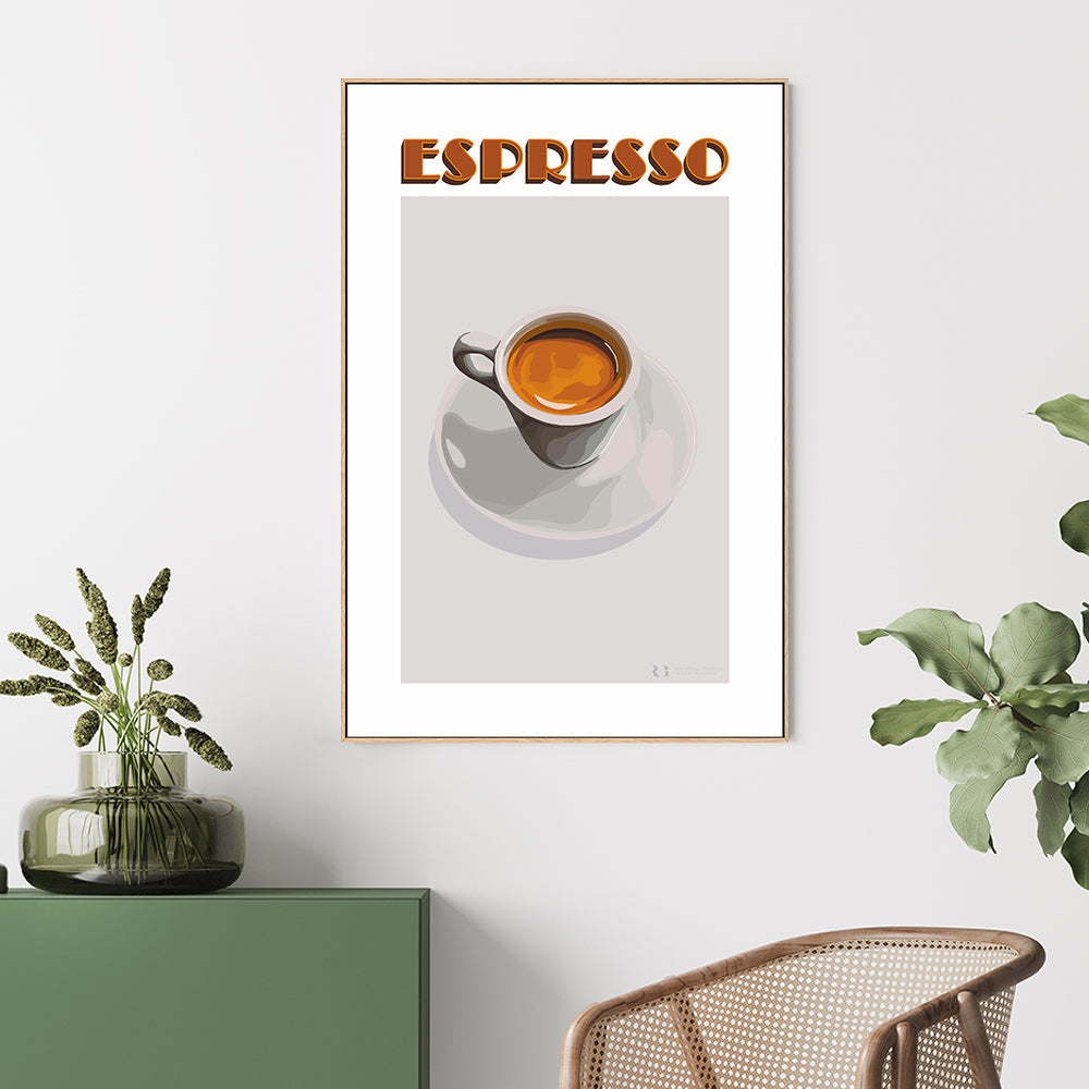 wall-art-print-canvas-poster-framed-Espresso-by-Rosalyn Gray-Gioia Wall Art