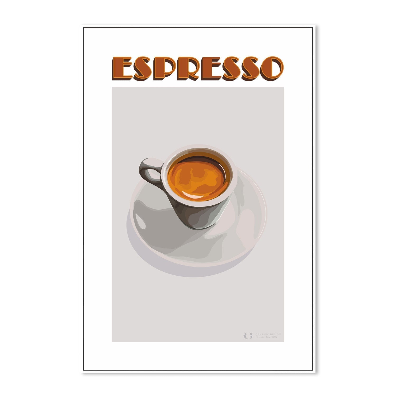 wall-art-print-canvas-poster-framed-Espresso-by-Rosalyn Gray-Gioia Wall Art