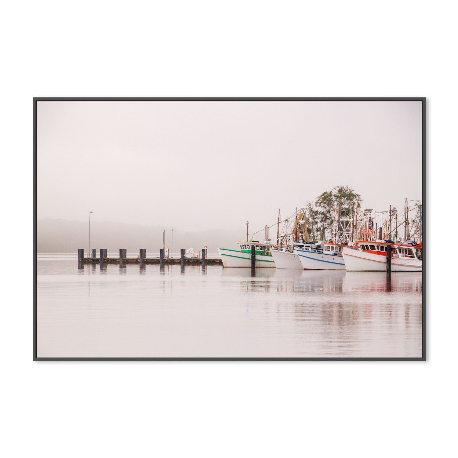 wall-art-print-canvas-poster-framed-Fishing Trawlers, Yamba, New South Wales , By Earth Sea & Me , By Earth Sea & Me-GIOIA-WALL-ART