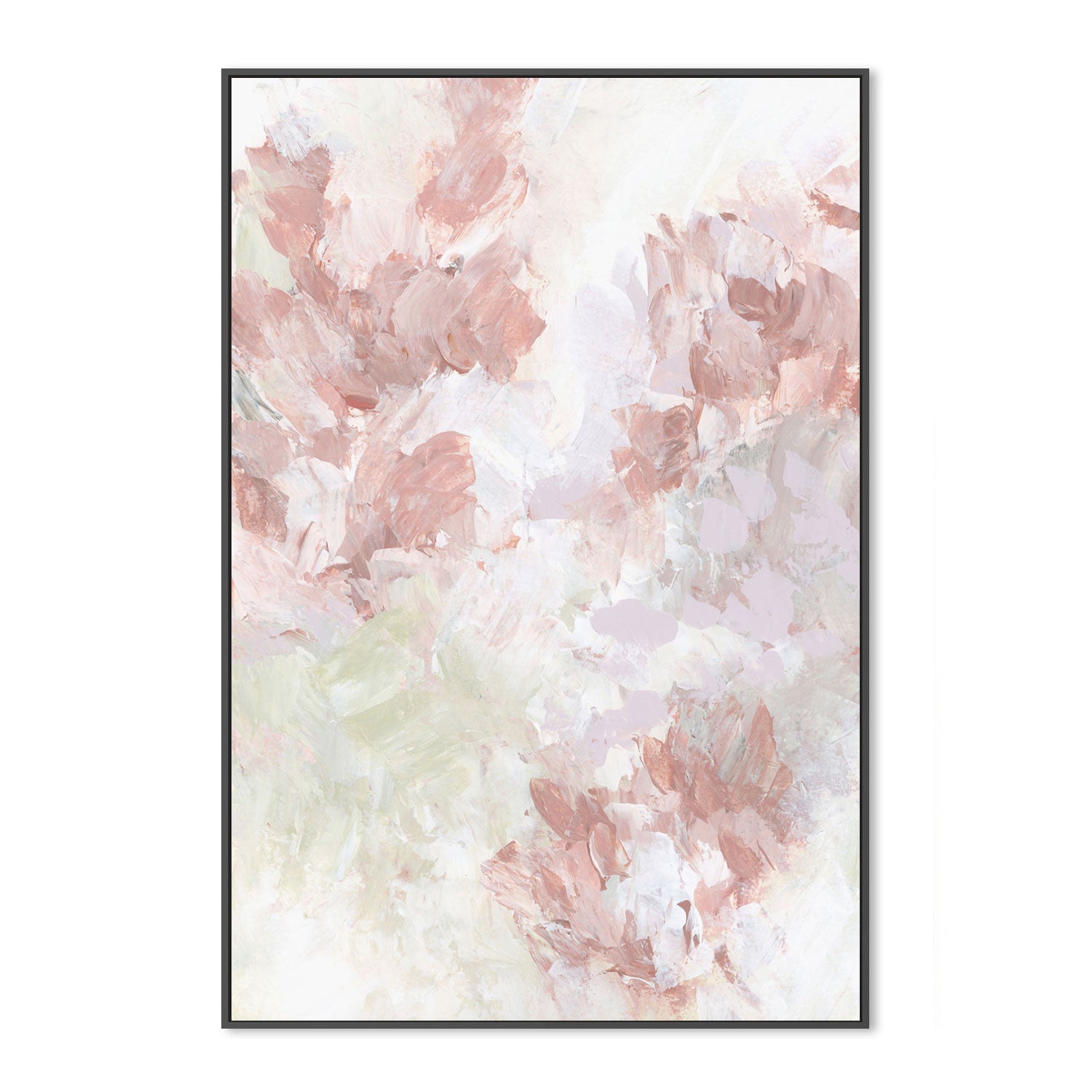 wall-art-print-canvas-poster-framed-Floral Assortment In Pastel, Style H-by-Emily Wood-Gioia Wall Art