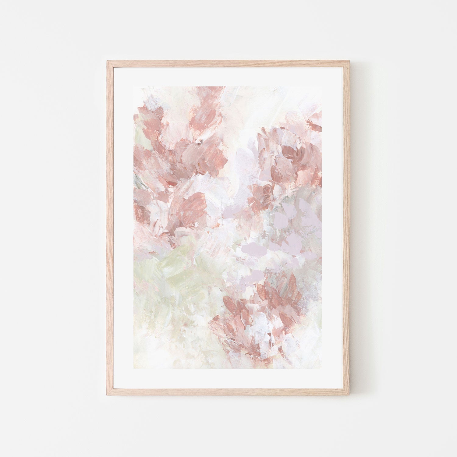 wall-art-print-canvas-poster-framed-Floral Assortment In Pastel, Style H-by-Emily Wood-Gioia Wall Art