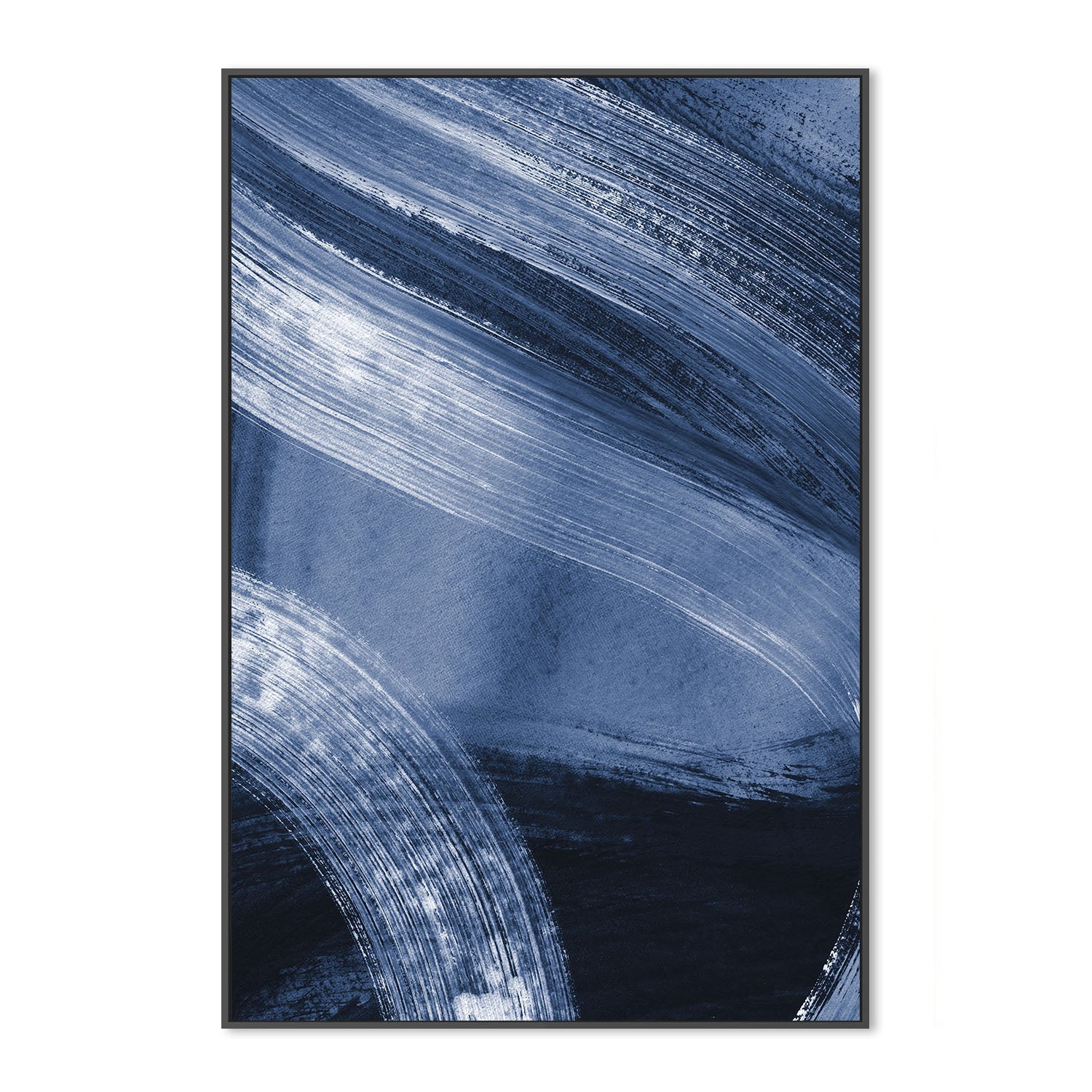 wall-art-print-canvas-poster-framed-Flow States Blue, Style B , By Danushka Abeygoda-3