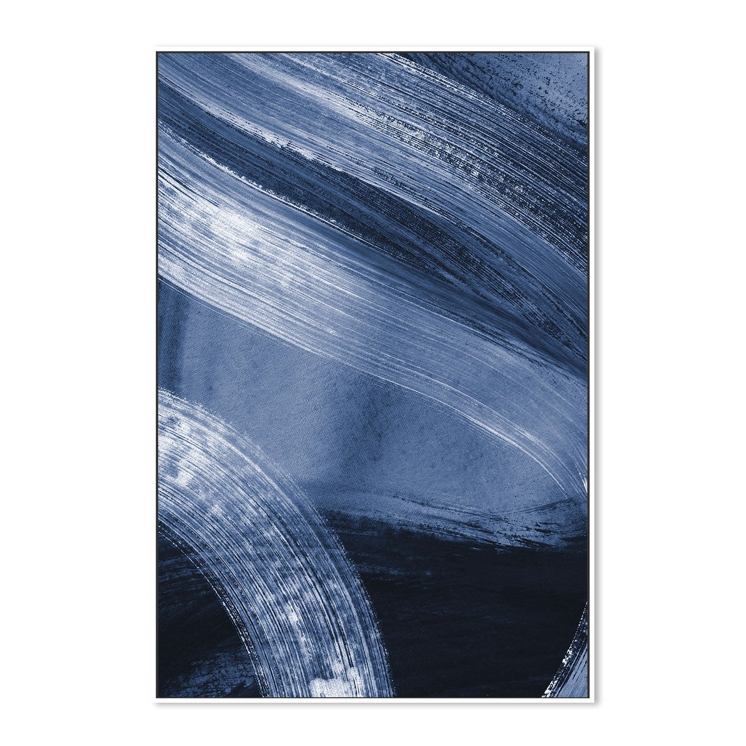 wall-art-print-canvas-poster-framed-Flow States Blue, Style B , By Danushka Abeygoda-5