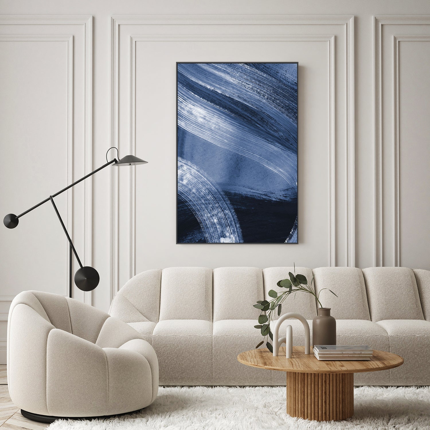 wall-art-print-canvas-poster-framed-Flow States Blue, Style B , By Danushka Abeygoda-7