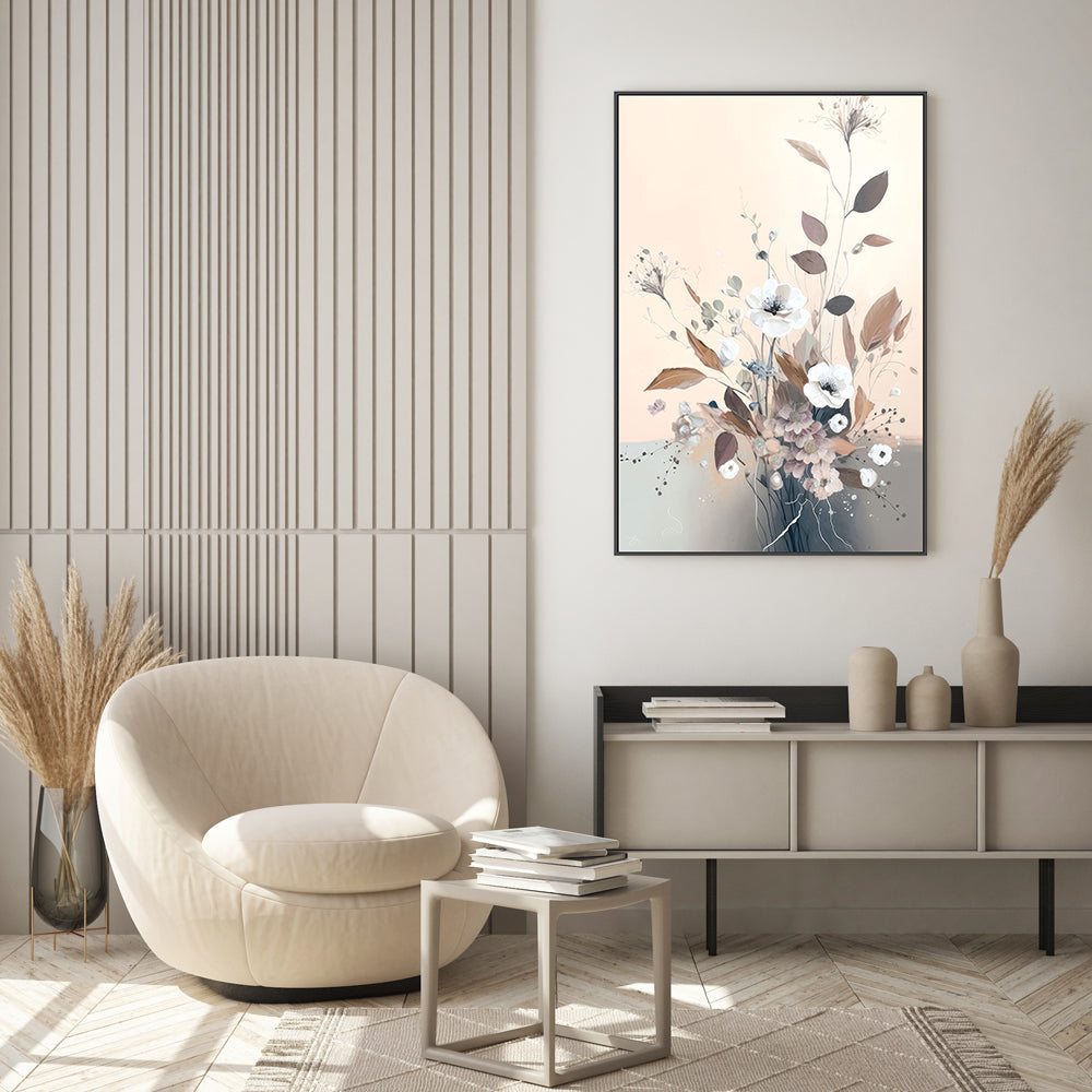 wall-art-print-canvas-poster-framed-Flower Art , By Bella Eve-7