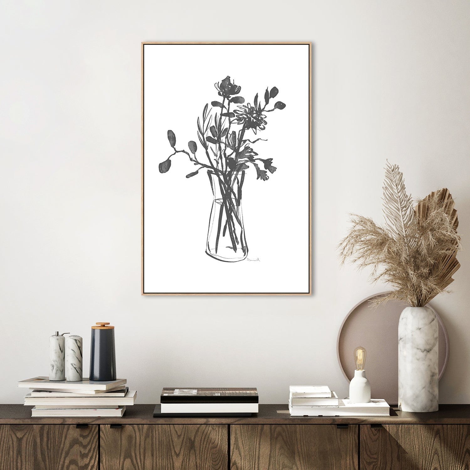 wall-art-print-canvas-poster-framed-Flowers , By Dan Hobday-by-Dan Hobday-Gioia Wall Art