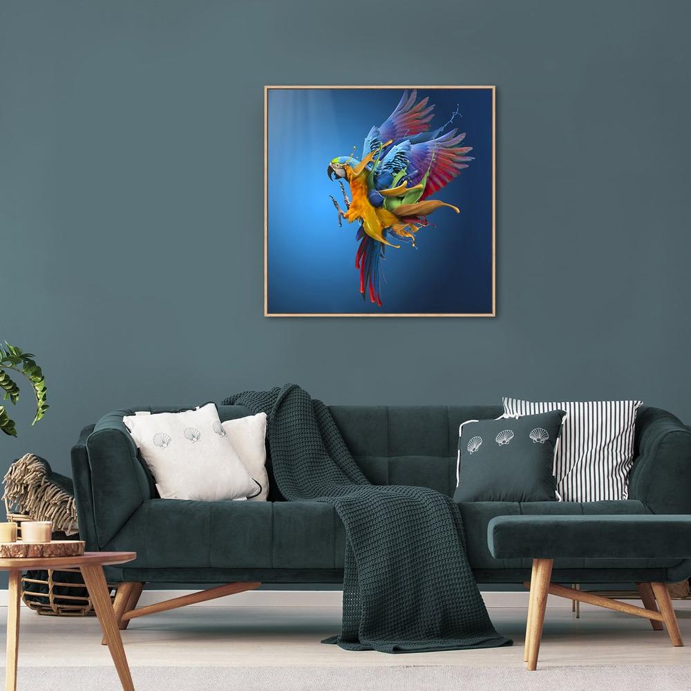 Flying Colours, By Sulaiman Almawash |Wall Art Print Framed Canvas ...