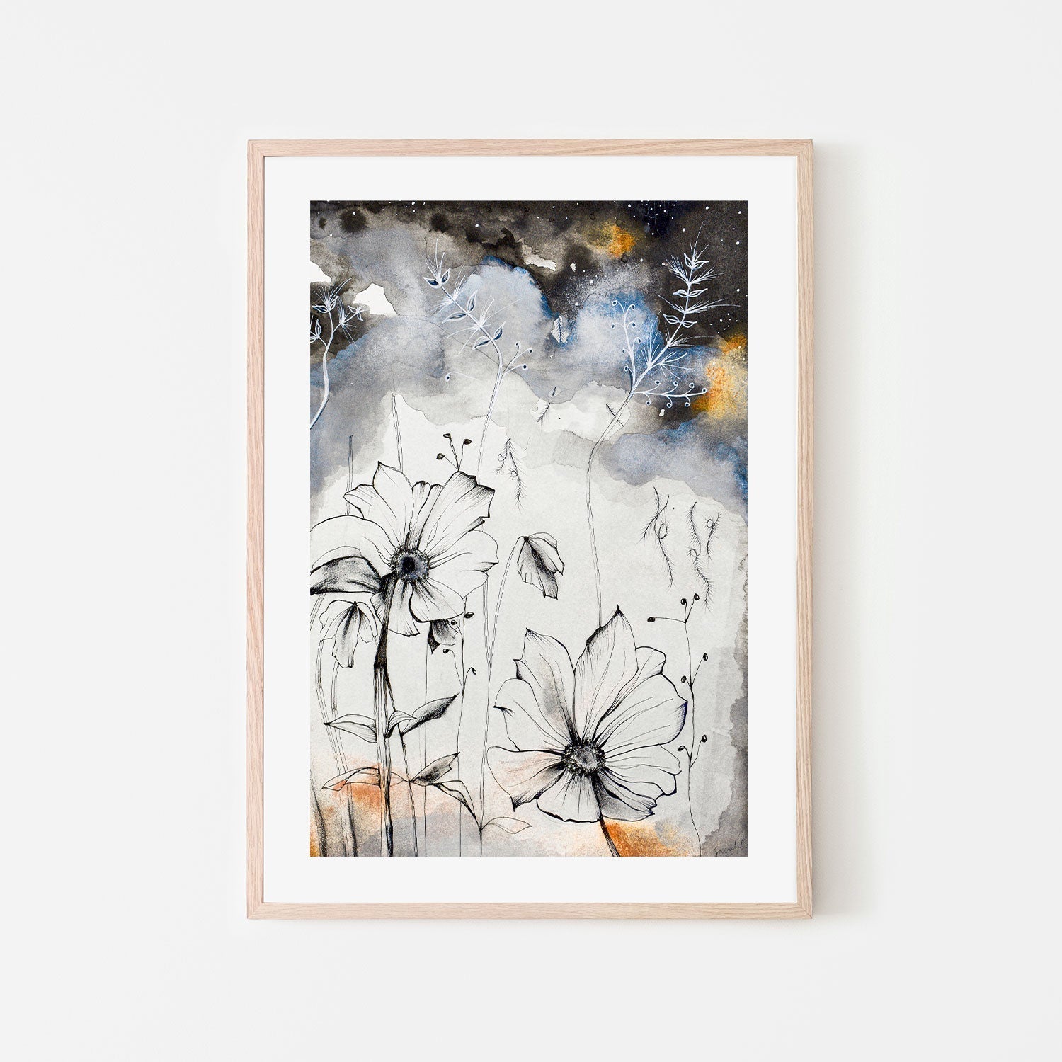 wall-art-print-canvas-poster-framed-Fragile Morning , By Sarah Carlton Art-GIOIA-WALL-ART